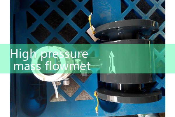 High pressure mass flowmeter