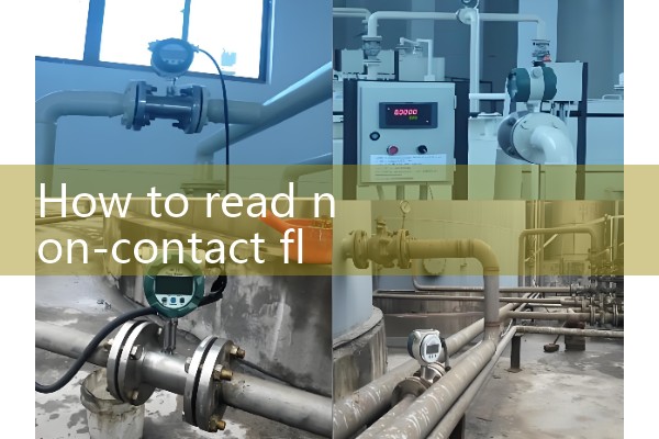 Non contact flowmeter