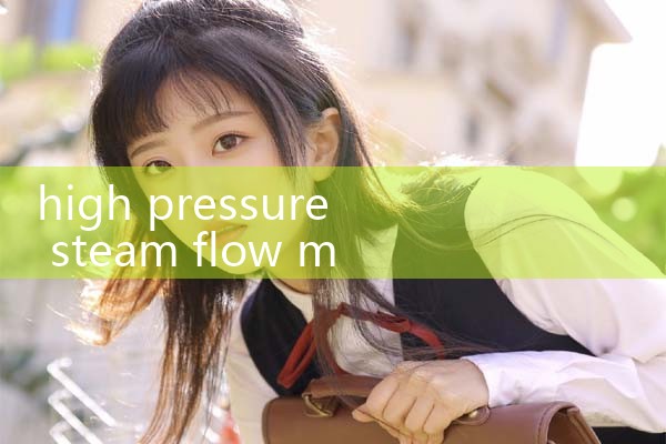 high pressure steam flow meter|balo meter