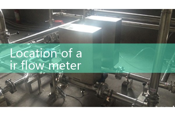 Location of air flow meter