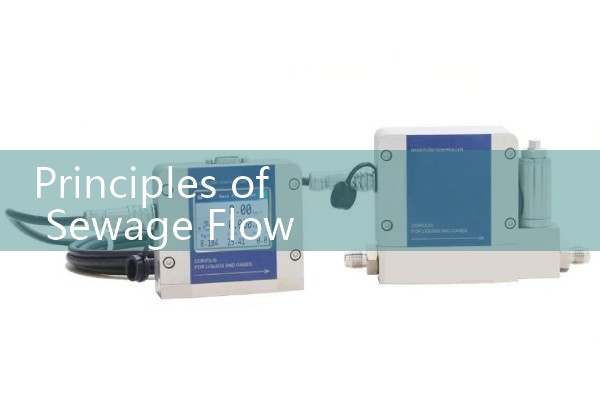 Principle of sewage flowmeter