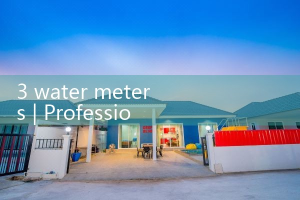 3 water meter|rotameter flow meter