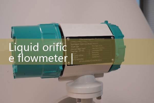 Liquid orifice flowmeter