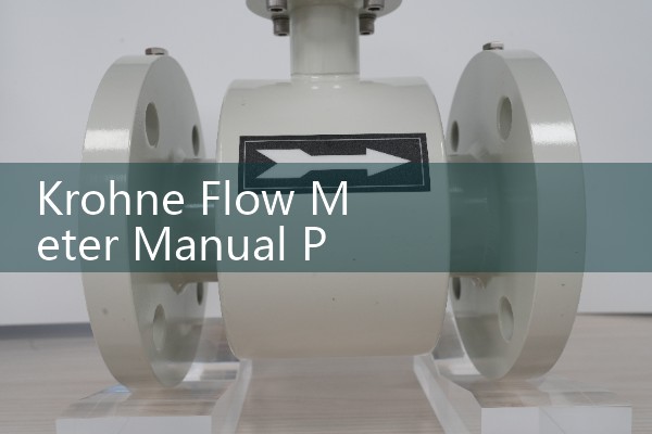 Krohne Flow Meter Manual PDF Archive: Download Official User Guides for All Models