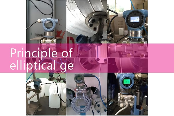 Principle of elliptical gear flowmeter